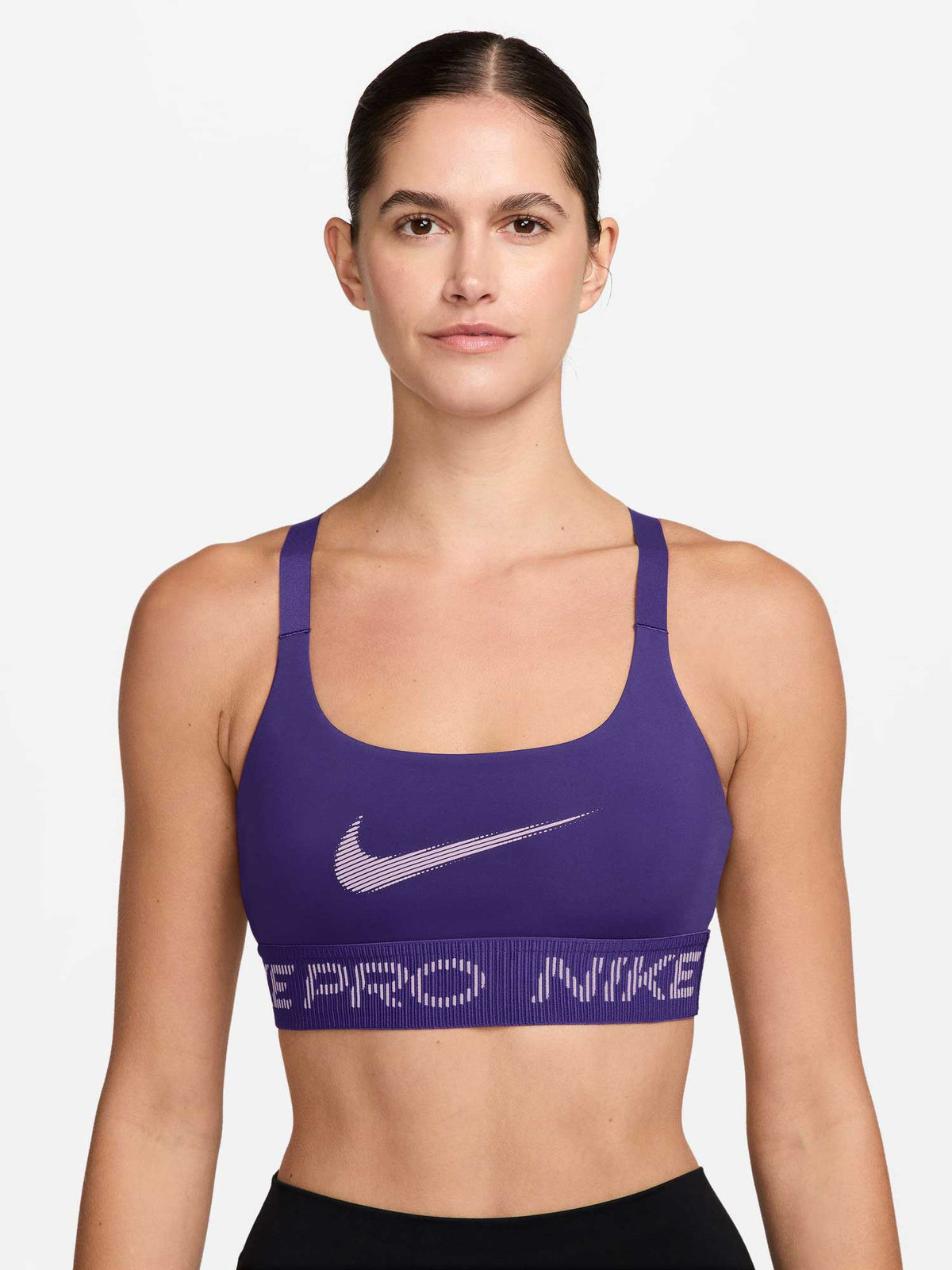 NIKE Спортен сутиен W NP LS BRA TT GRX