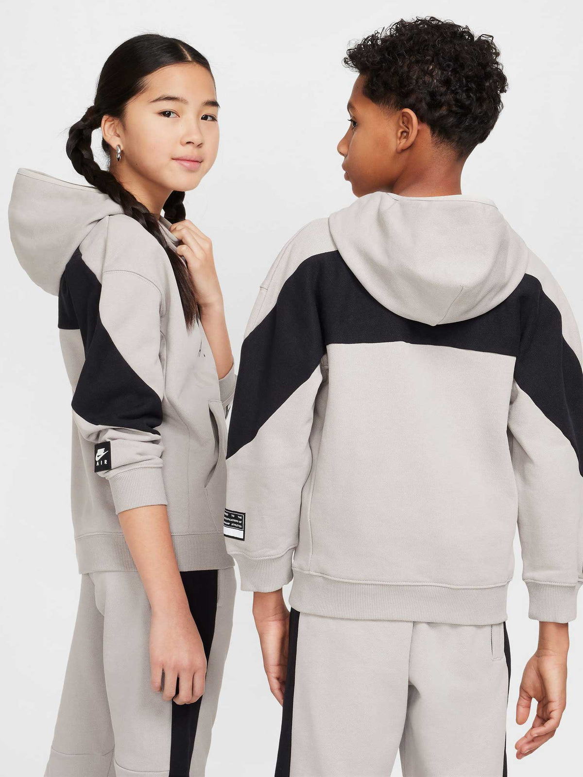 NIKE Суитшърт K AIR FLC PO HOODIE -PD