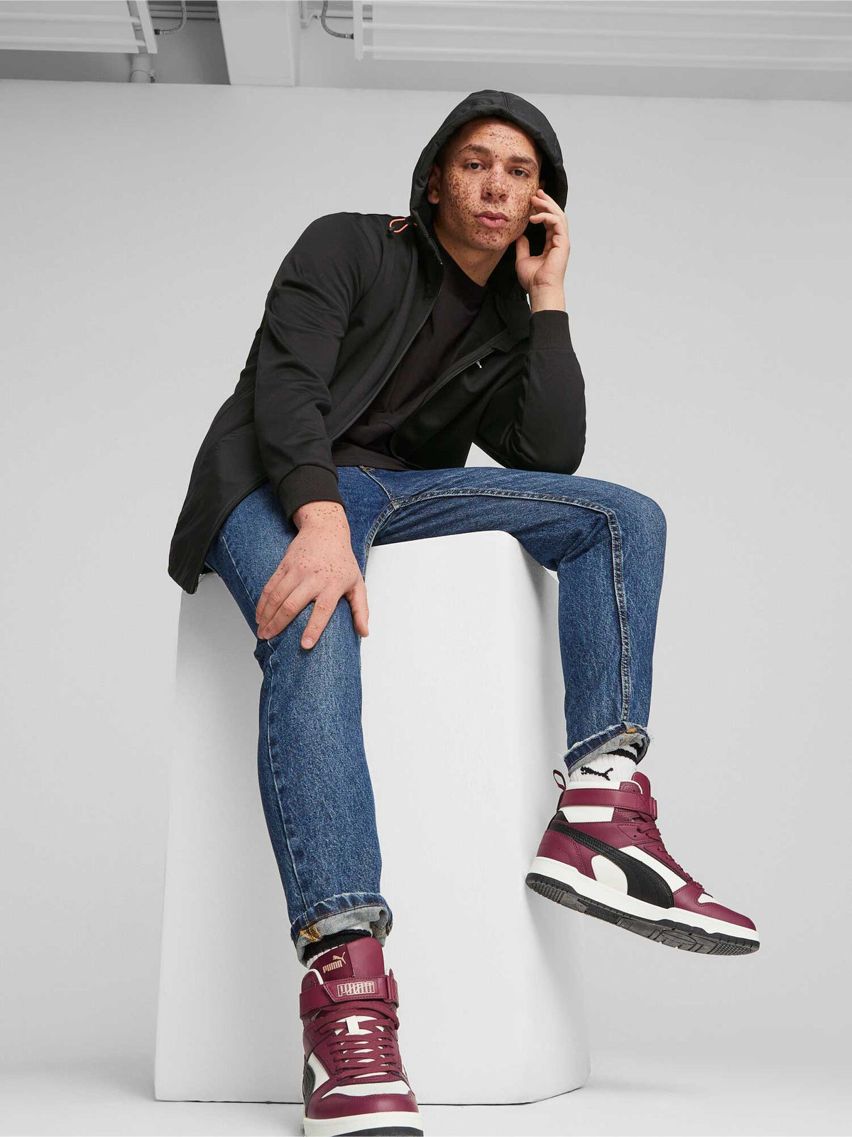 PUMA Суитшърт OPEN ROAD DK