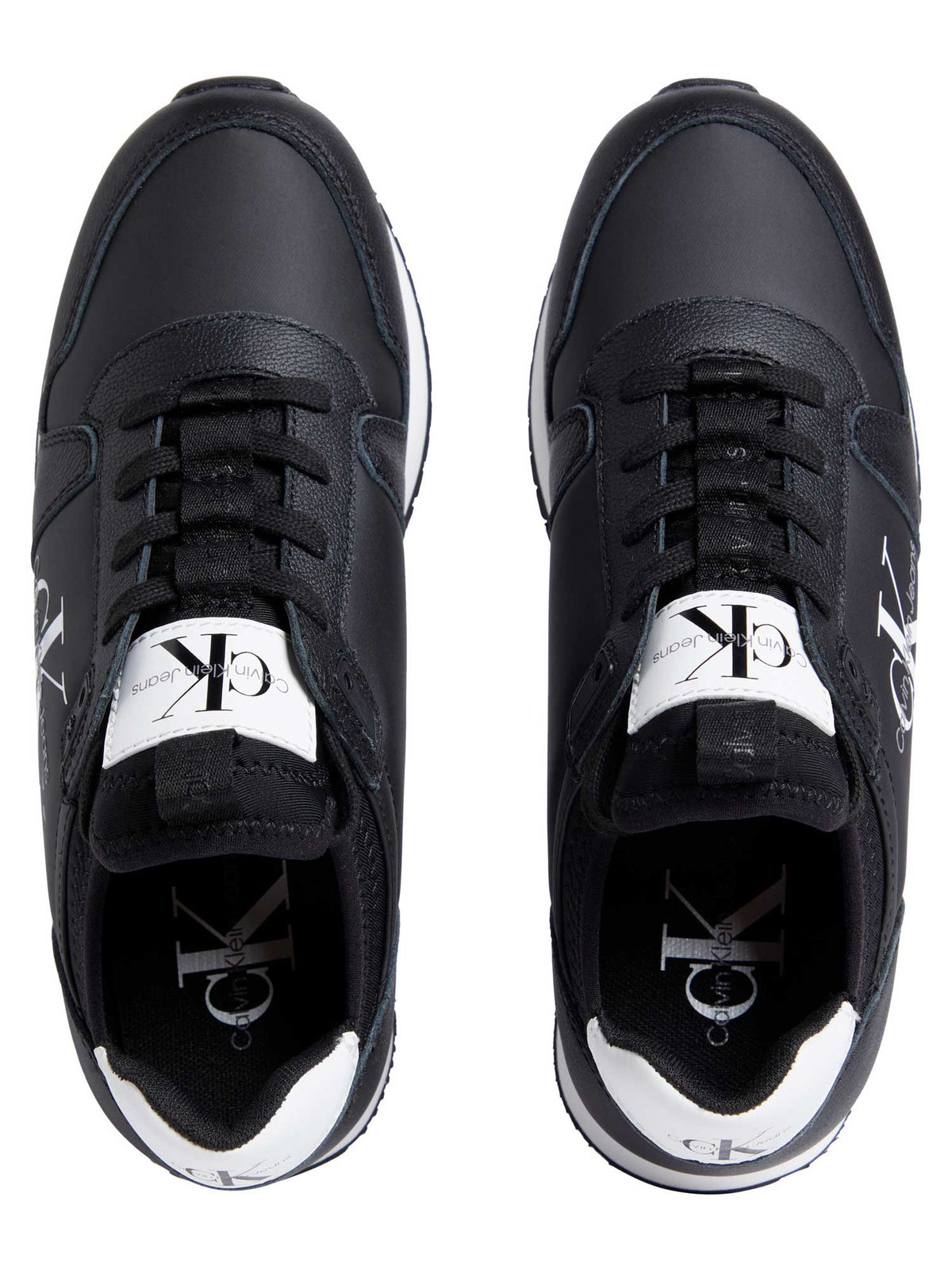 Calvin Klein Jeans Обувки RUNNER SOCK LACEUP ML LTH