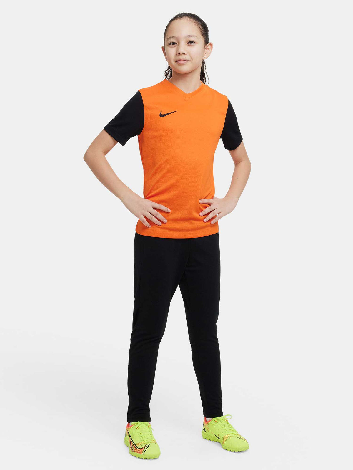 NIKE TEAM Тениска Y NK DF TIEMPO PREM II JSY SS