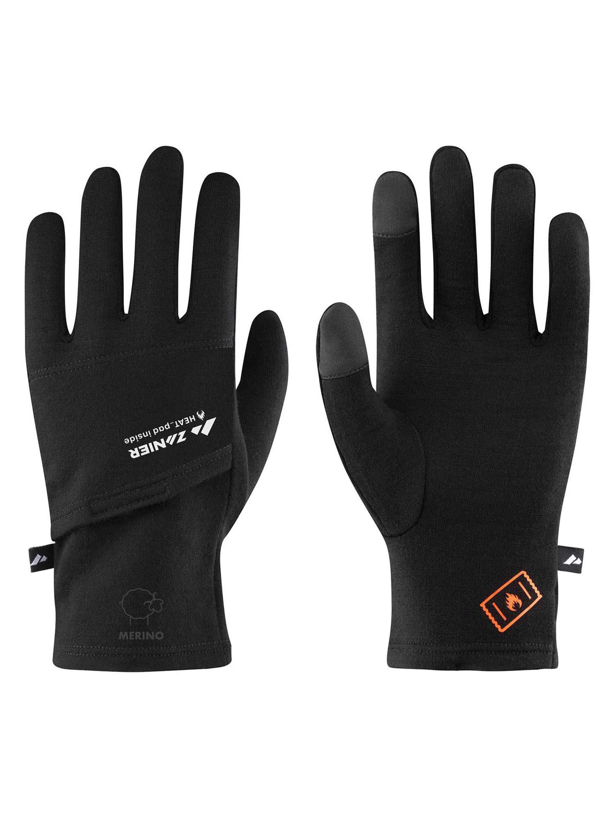 ZANIER Ръкавици HEAT PADS MERINO LINTER TOUCH