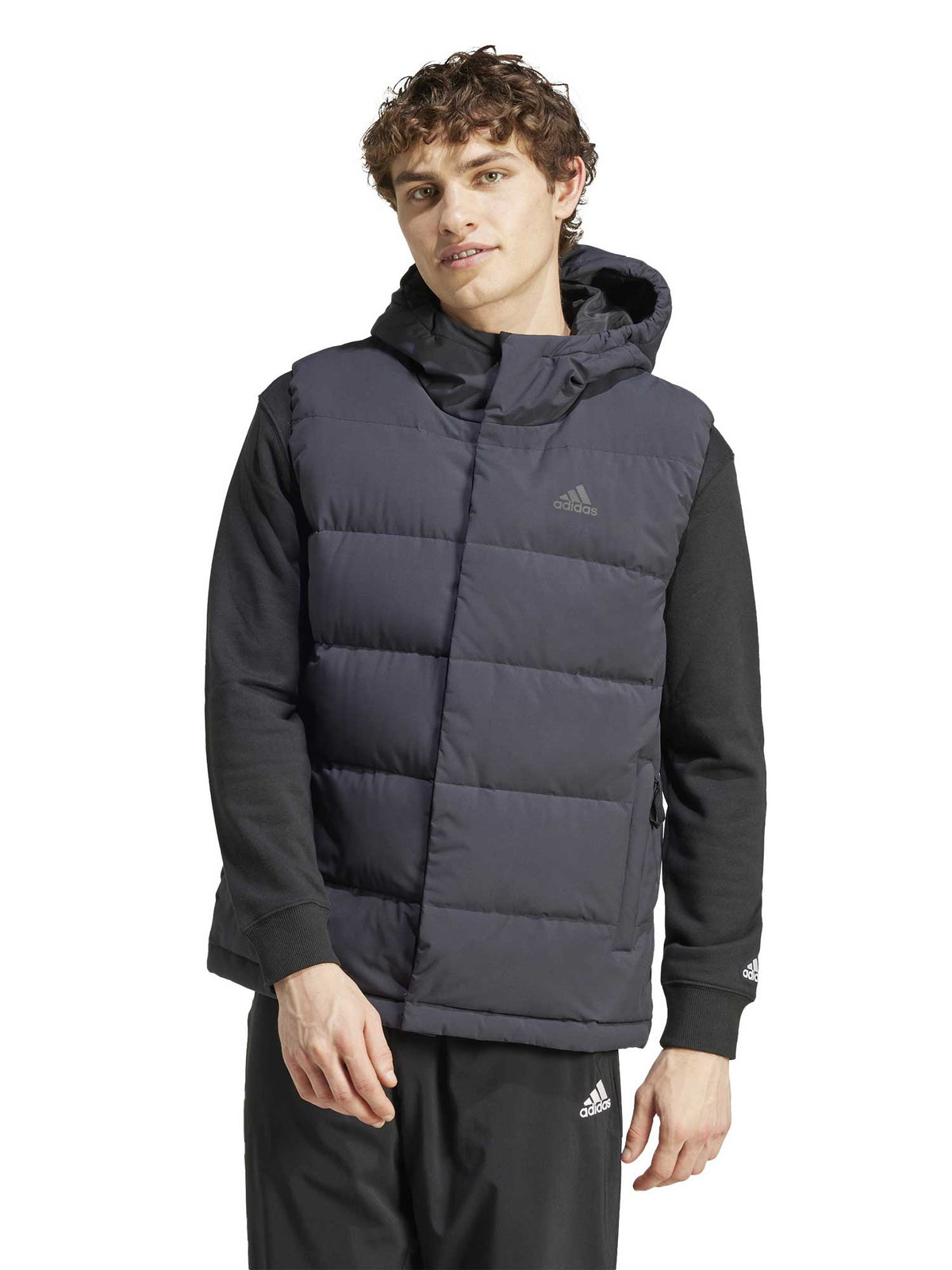 ADIDAS SPORTSWEAR Елек Helionic Hooded Down Vest