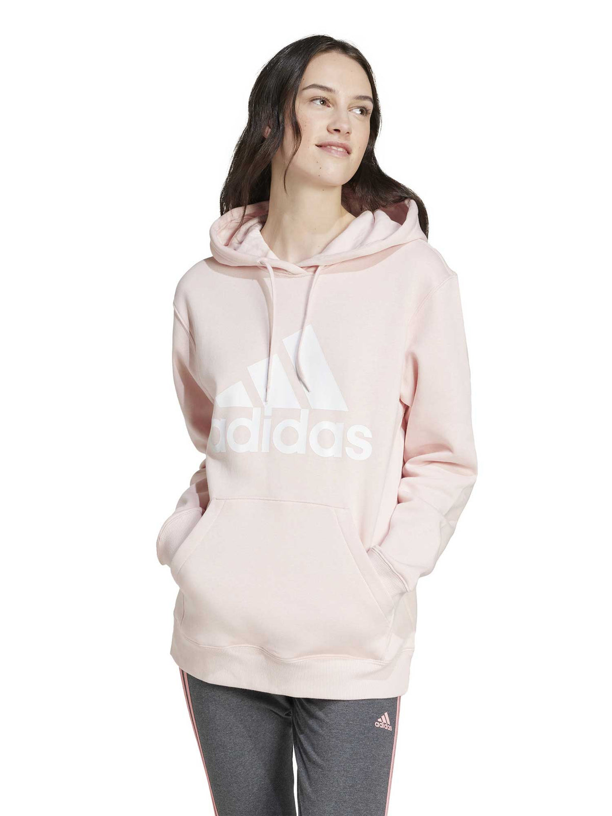 ADIDAS SPORTSWEAR Суитшърт Essentials Big Logo Regular Fleece Hoodie