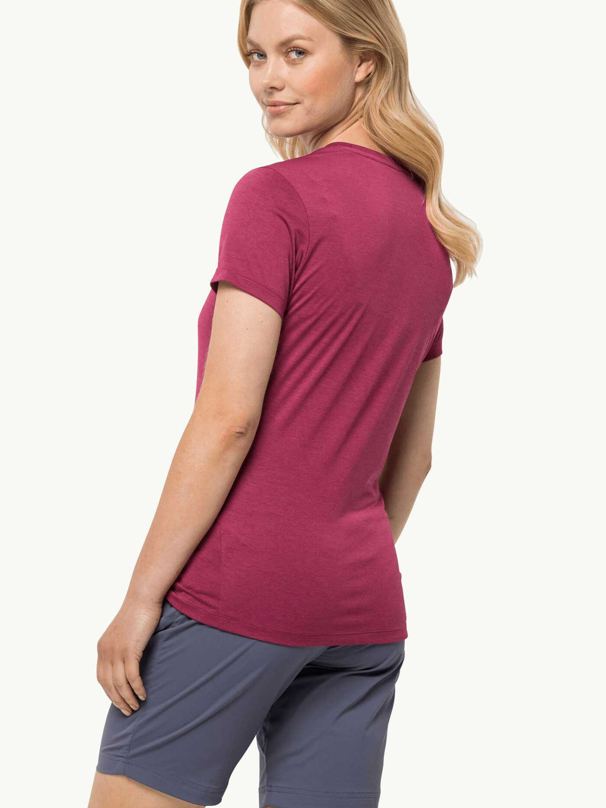 JACK WOLFSKIN Тениска CROSSTRAIL GRAPHIC T W