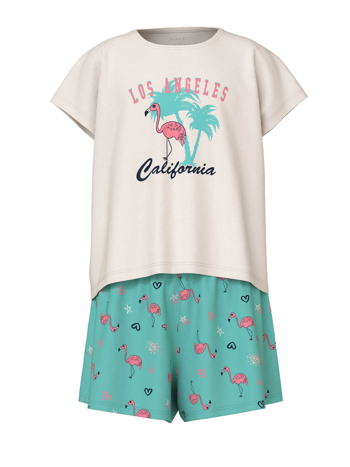 NAME IT Комплект от 2 части NKFNIGHTSET CAP POOL BLUE FLAM