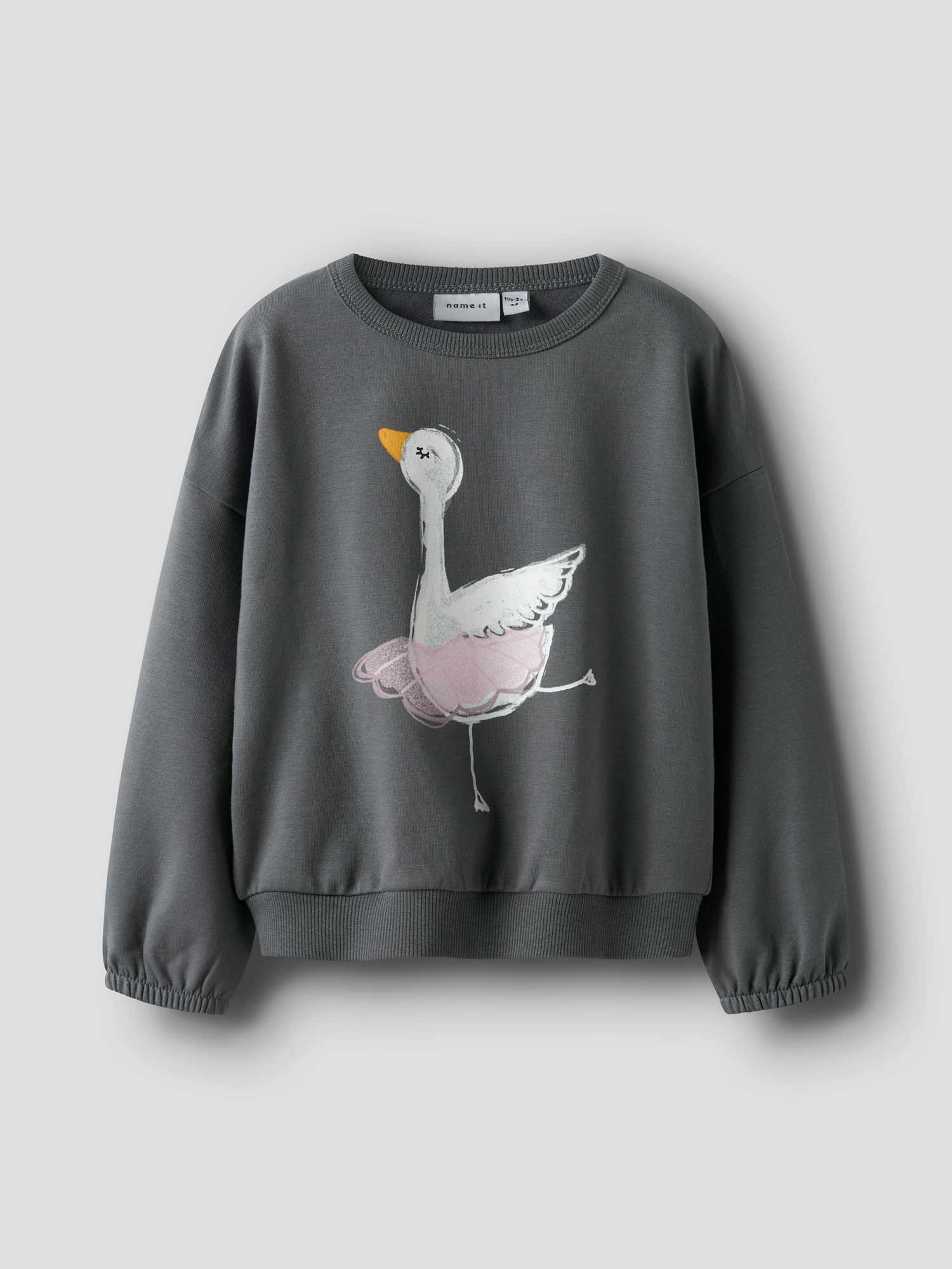NAME IT Блуза NMFSWANA LS SWEAT BRU