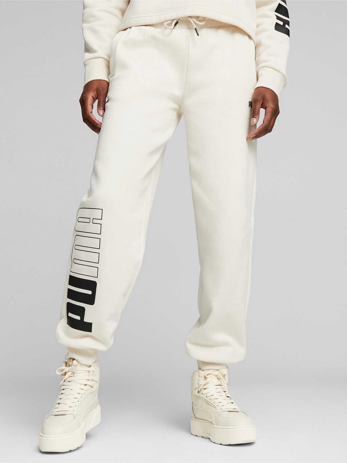 PUMA Спортно долнище POWER Colorblock Sweatpants FL