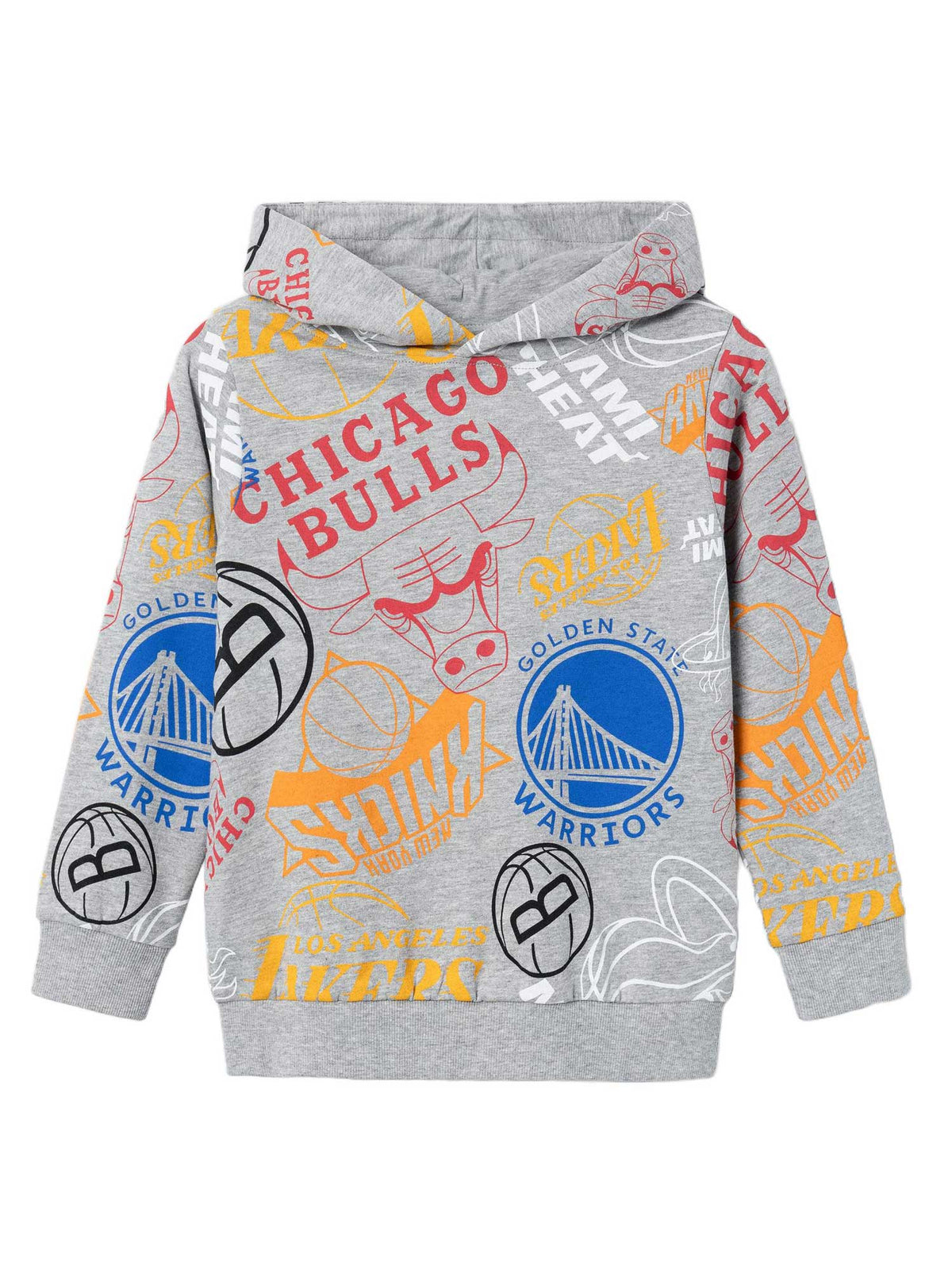 NAME IT Суитшърт NKMOTMAN NBA SWEAT WH OUS
