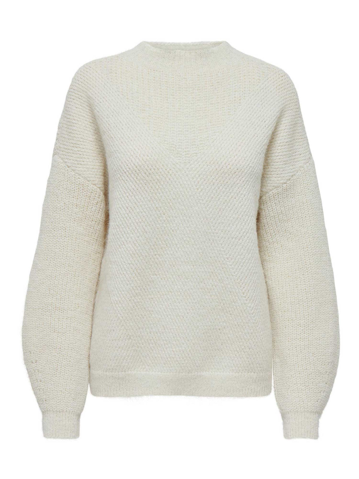 ONLY Пуловер ONLALISA LIFE L/S STRUC HIGH NECK CC KNT