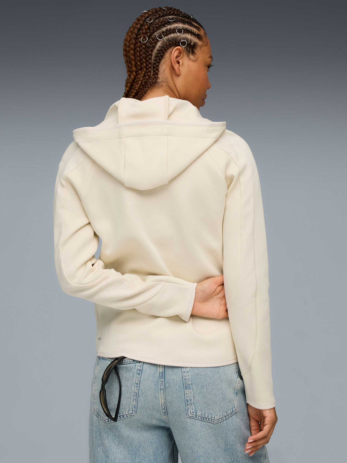PUMA Суитшърт EVOSTRIPE Full-Zip Hoodie DK