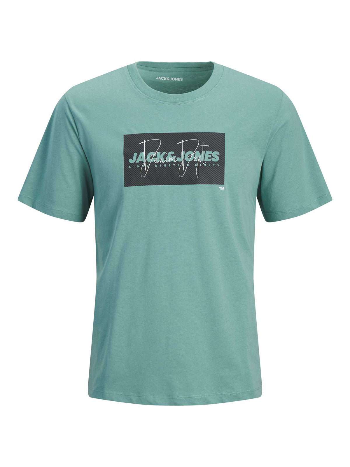 JACK & JONES Тениска JJCOLE PRINT TEE SS CREW NECK