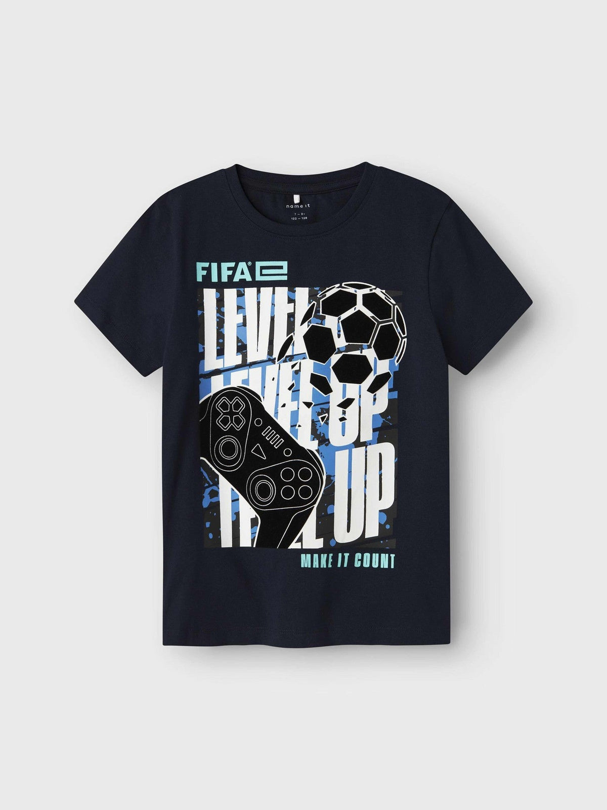 NAME IT Тениска NKMADIAN FIFAE SS TOP BOX VDE