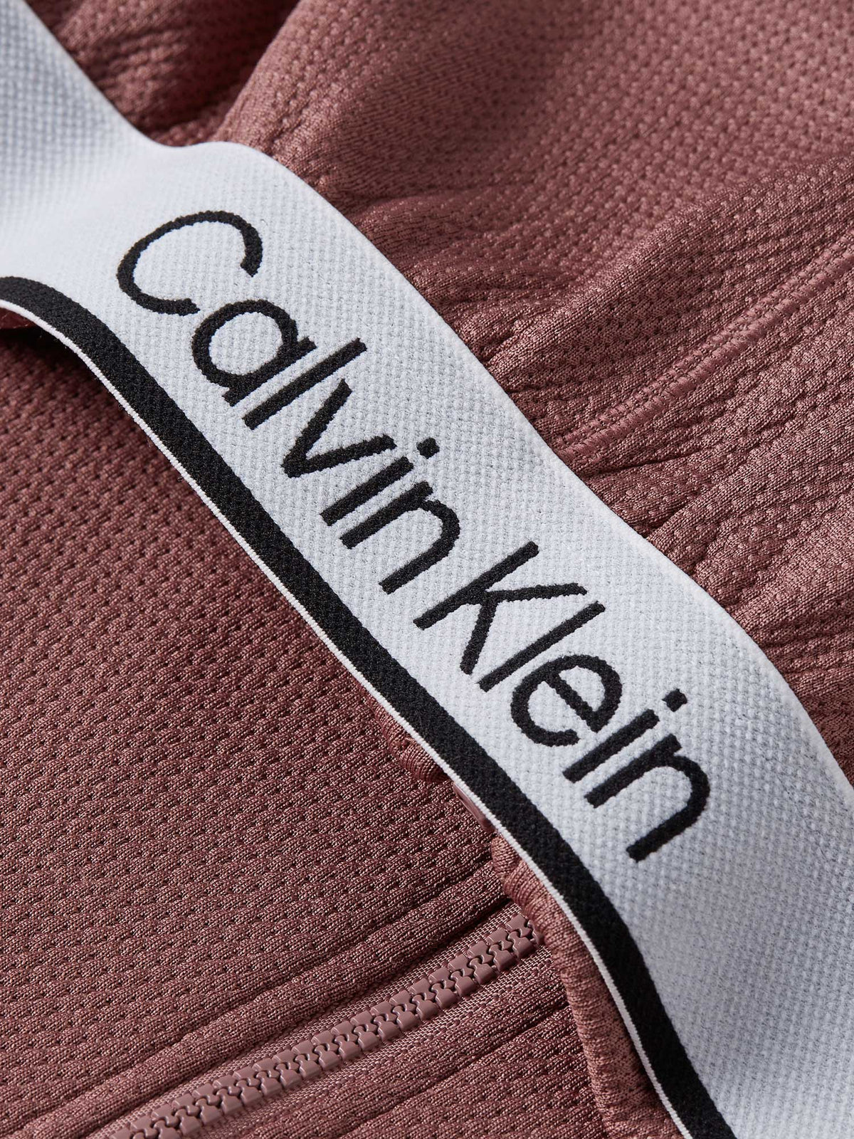 Calvin Klein Performance Суитшърт PW Full Zip Hoodie Cropped