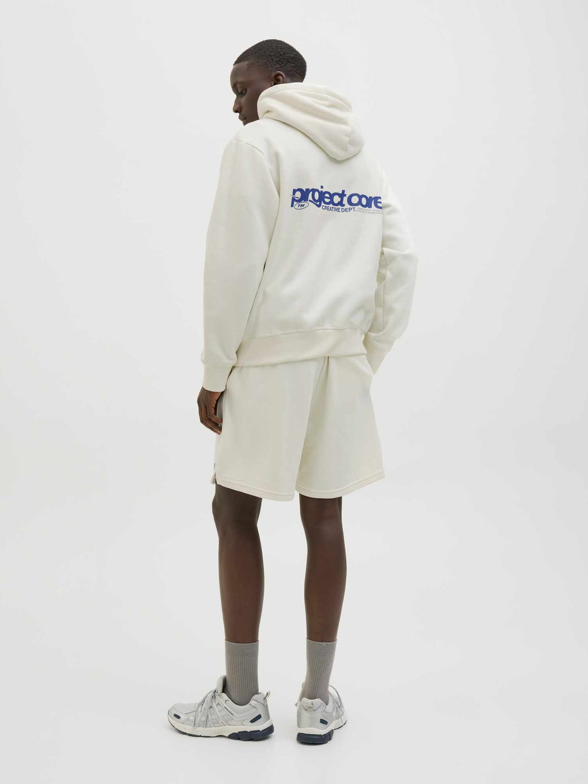 JACK & JONES Къси панталони JPSTKARL UNION SWEAT SHORTS LNG SN