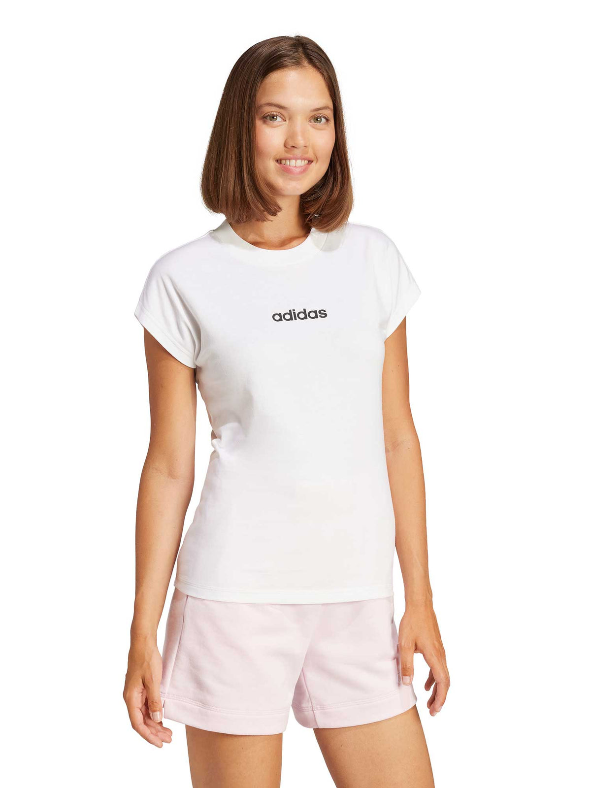 ADIDAS SPORTSWEAR Тениска Essentials Linear Cotton T-Shirt
