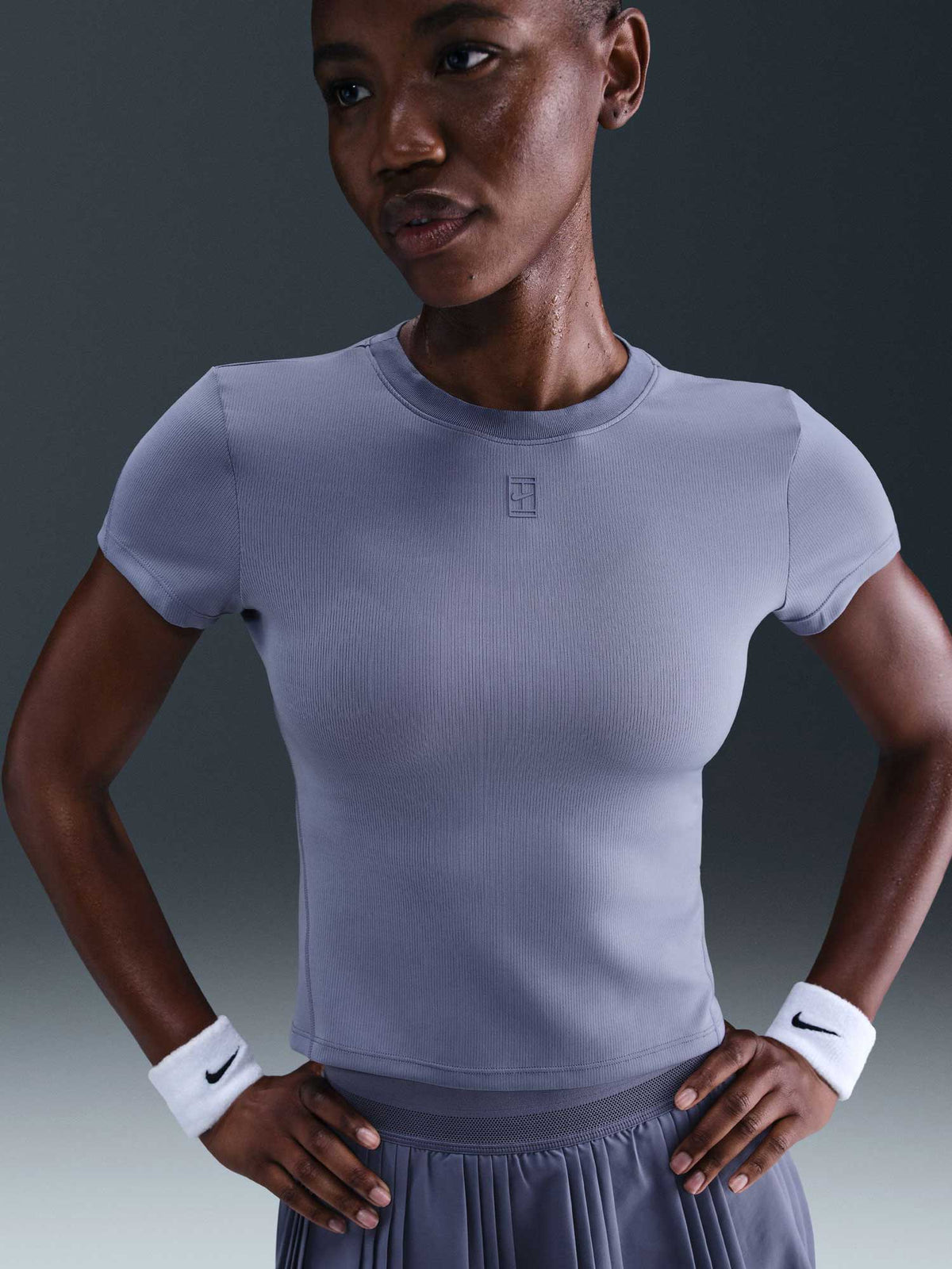 NIKE Тениска W NKCT DF ADVTG SS TOP
