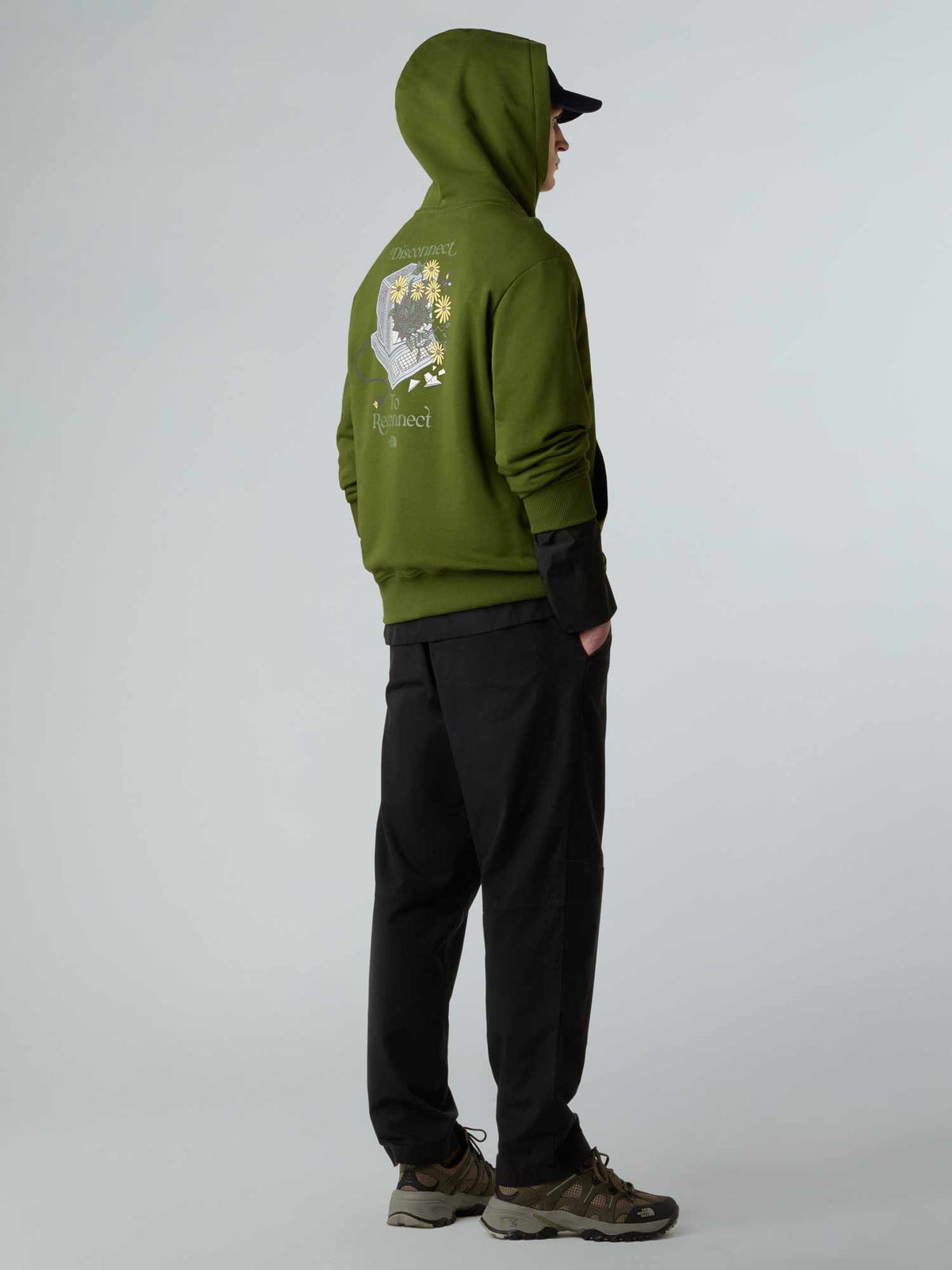 THE NORTH FACE Суитшърт M CONNECT RELAXED HOODED SWEATSHIRT