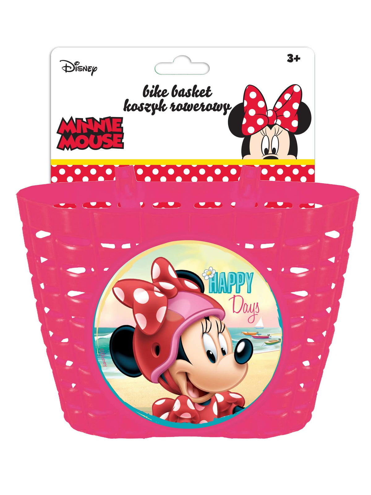 KIDS MOVIE HEROES Кошница за велосипед MINNIE