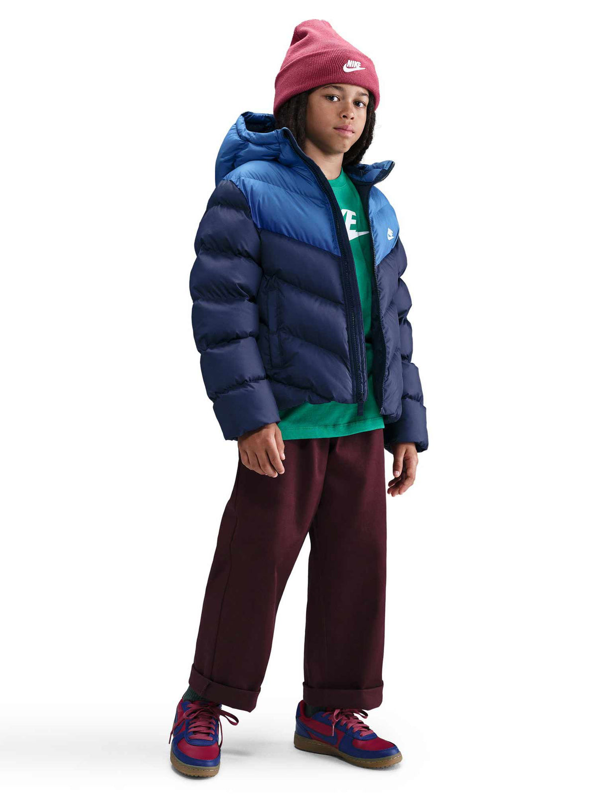 NIKE Яке K NSW TF ADP PUFFER COLORBLOCK