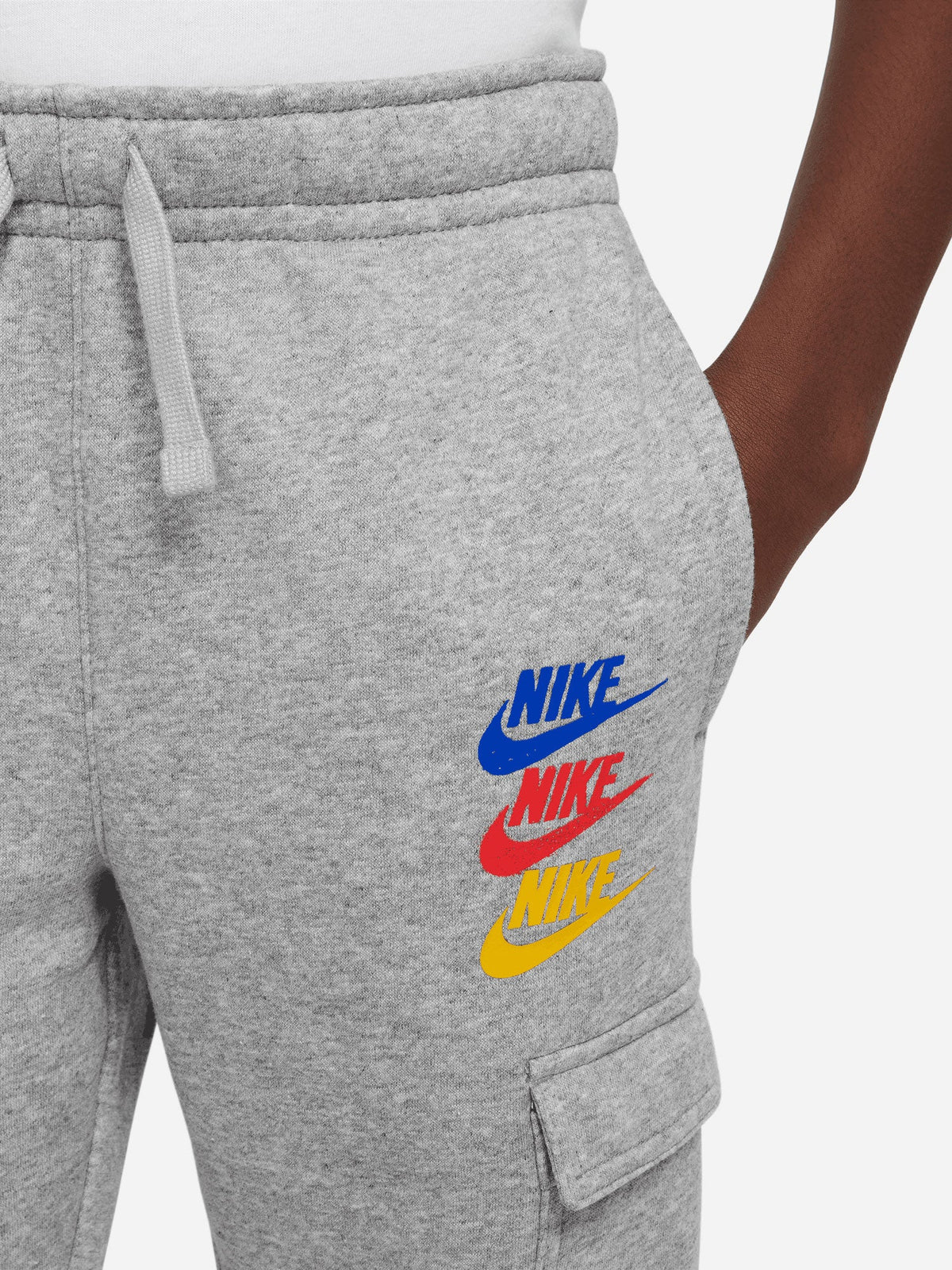 NIKE Спортно долнище B NSW SI FLC CARGO BB