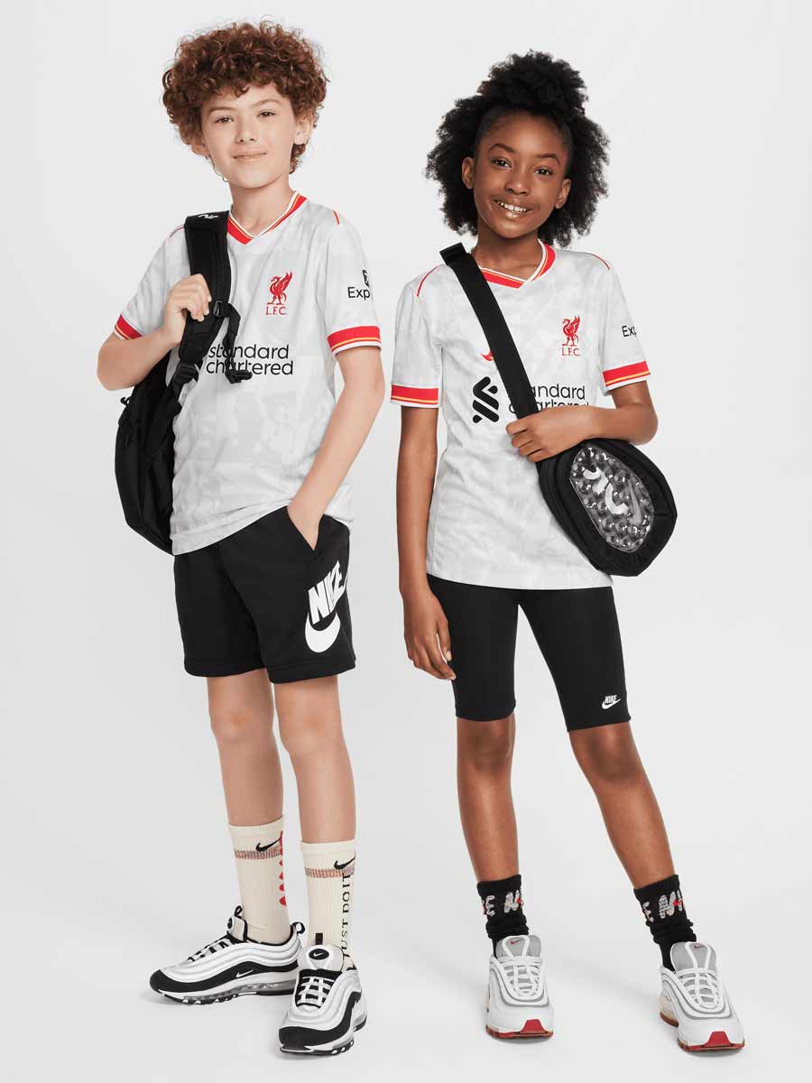 NIKE Тениска LFC Y NK DF JSY SS STAD 3R
