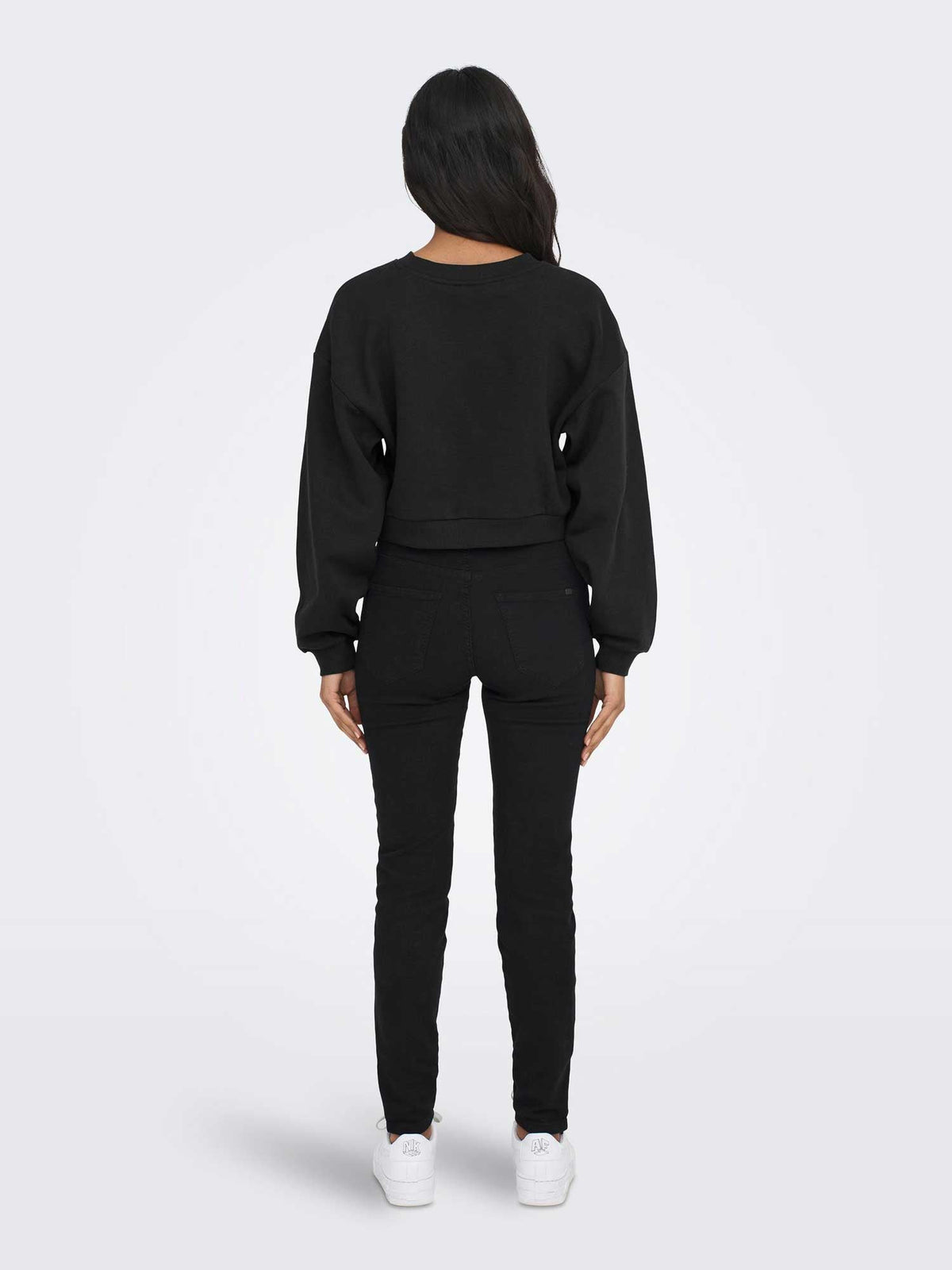 ONLY Блуза ONLODESSA L/S SHORT O-NECK CC SWT