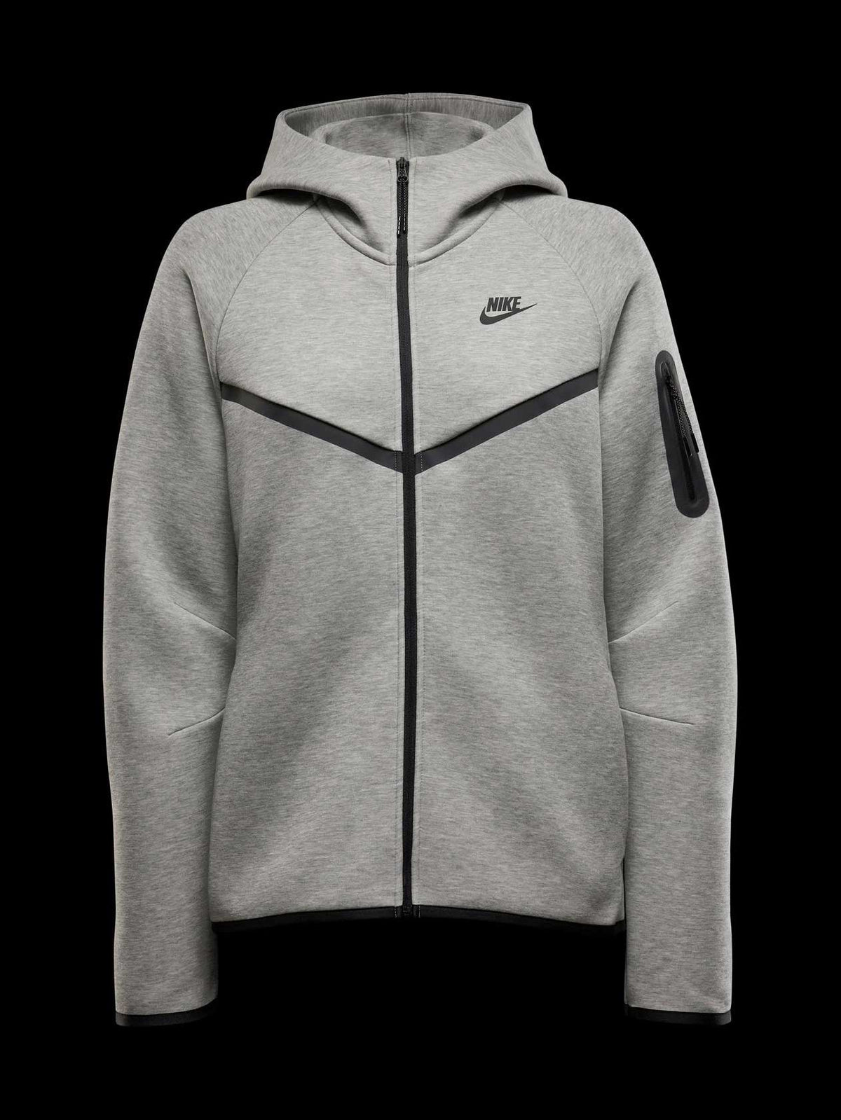 NIKE Суитшърт W NSW TCH FLC WR FZ HDY 2