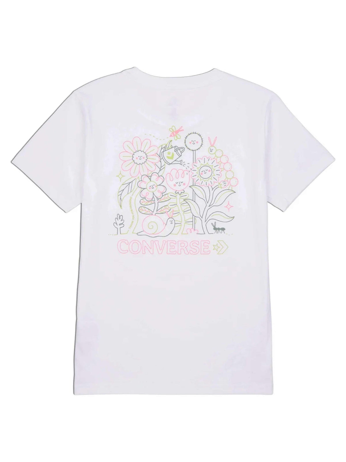 CONVERSE Тениска FLOWER GARDEN SLIM-FIT