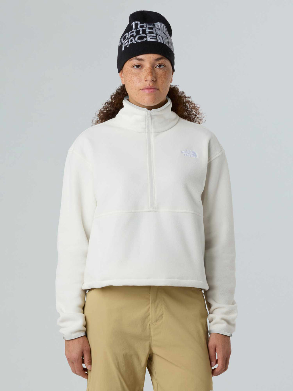 THE NORTH FACE Полар W GLACIER FLEECE 1/2 ZIP SHORT JACKET