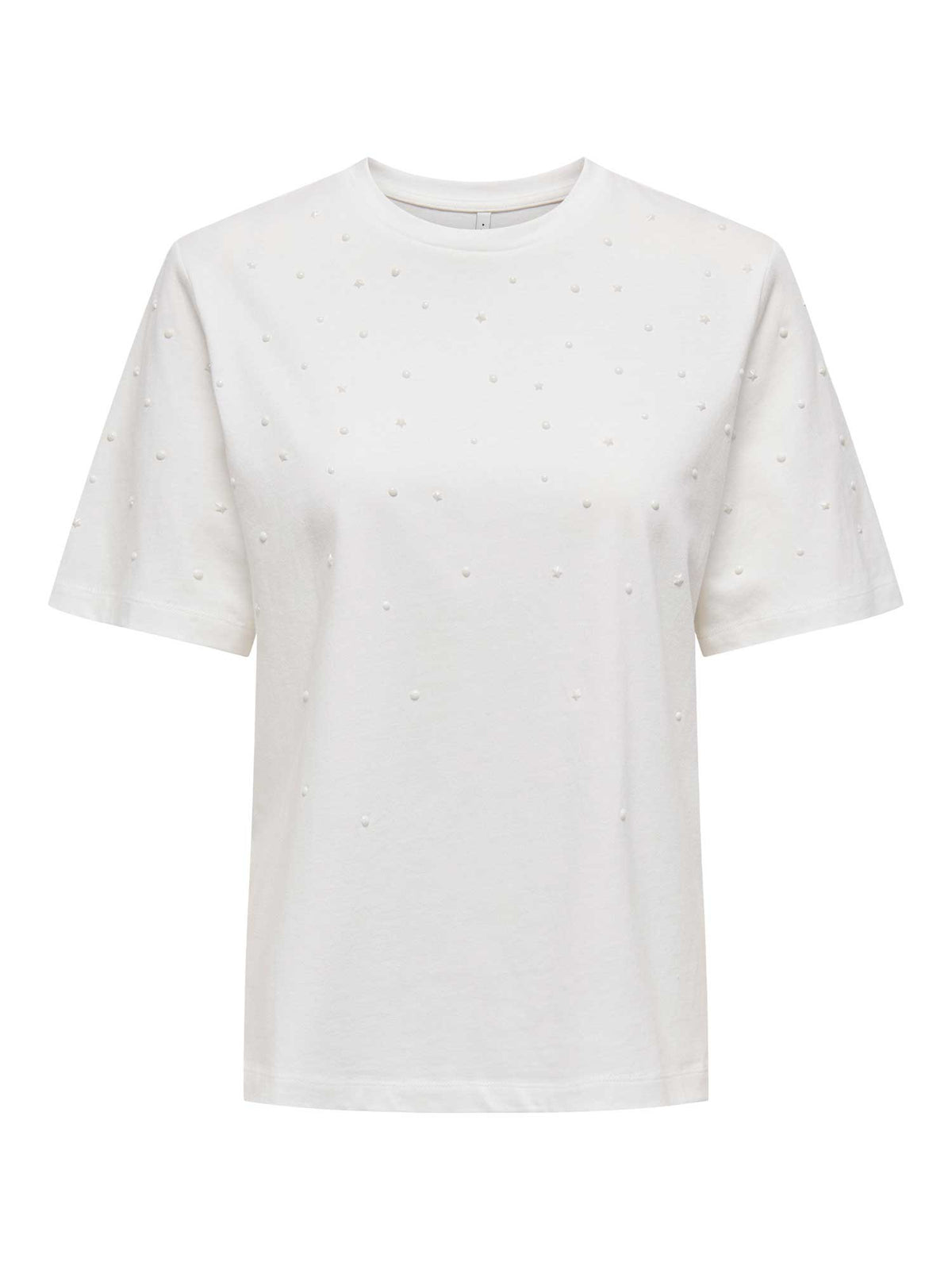 ONLY Тениска ONLFELLA S/S STUDS TOP BOX JRS