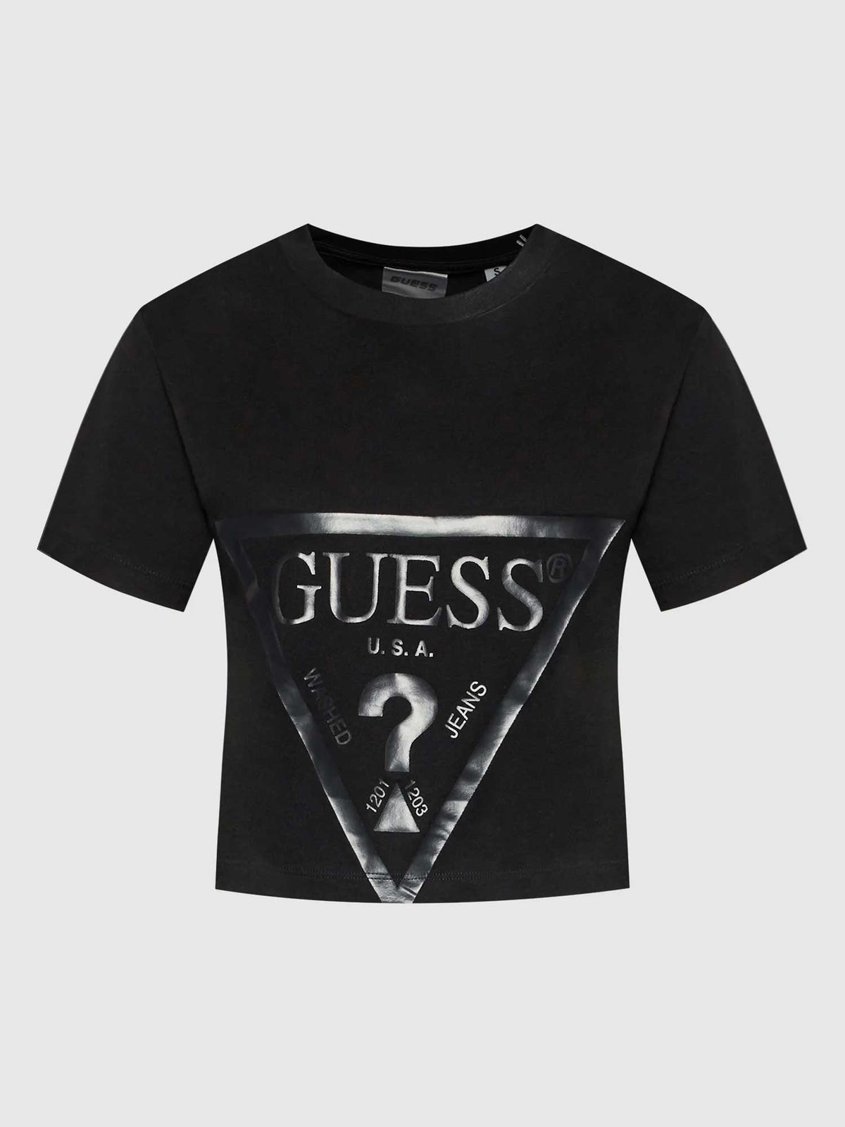 GUESS Тениска ADELE CROP T-SHIRT